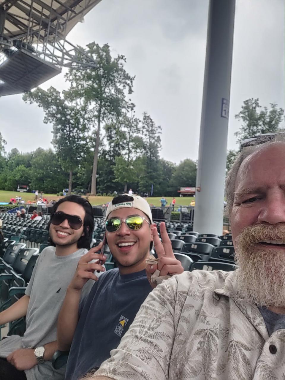 Chicago & Brian Wilson at Ameris Bank Amphitheatre — first photo of the night, 6:30 PM