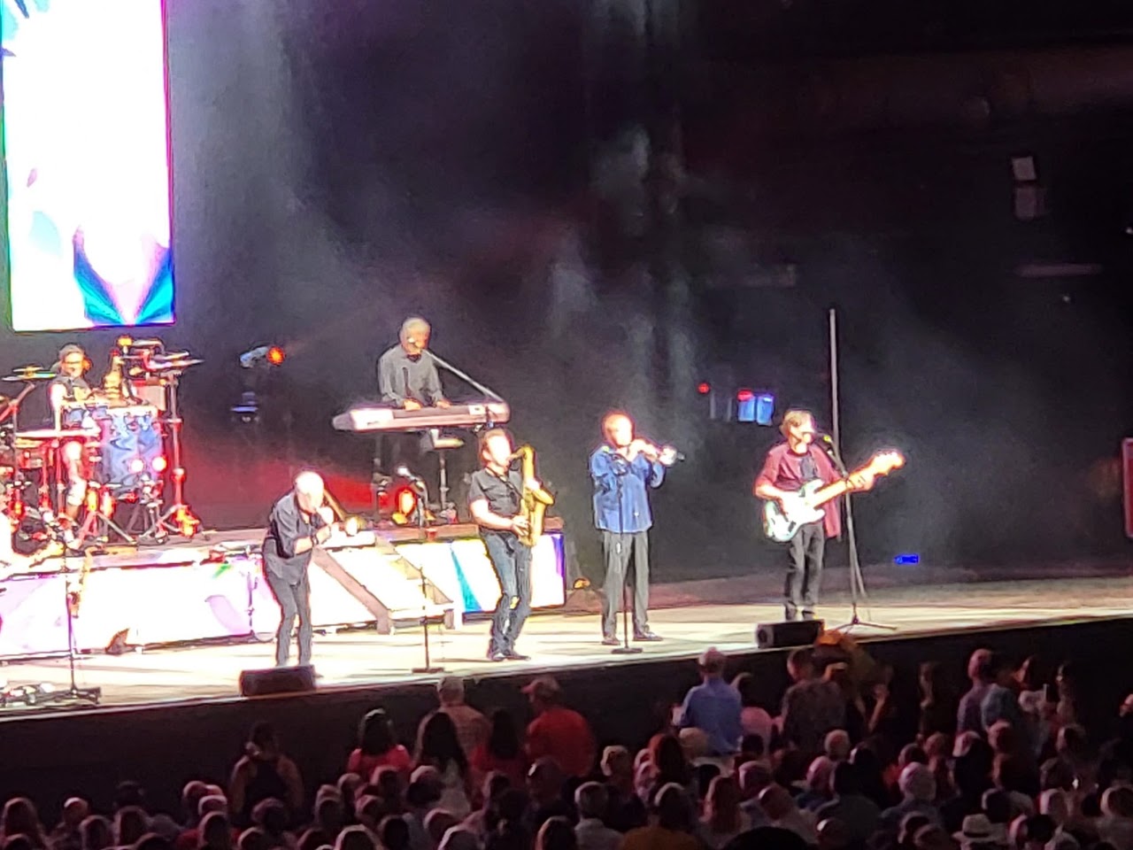 Chicago & Brian Wilson at Ameris Bank Amphitheatre, photo taken at 9:10 PM