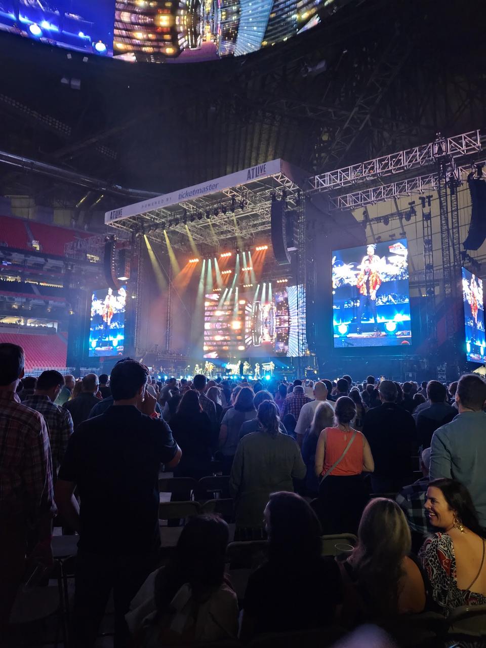 ATLive Friday at Mercedes-Benz Stadium, photo taken at 7:17 PM