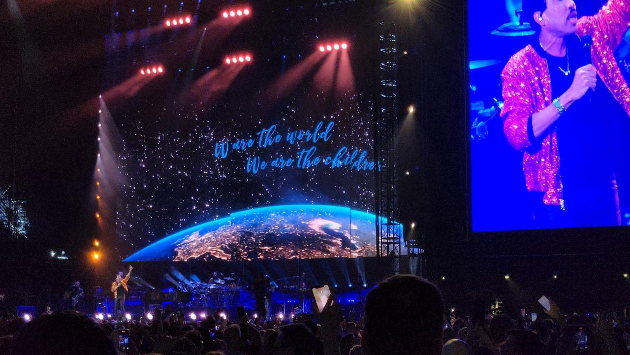 ATLive Friday at Mercedes-Benz Stadium, photo taken at 8:06 PM