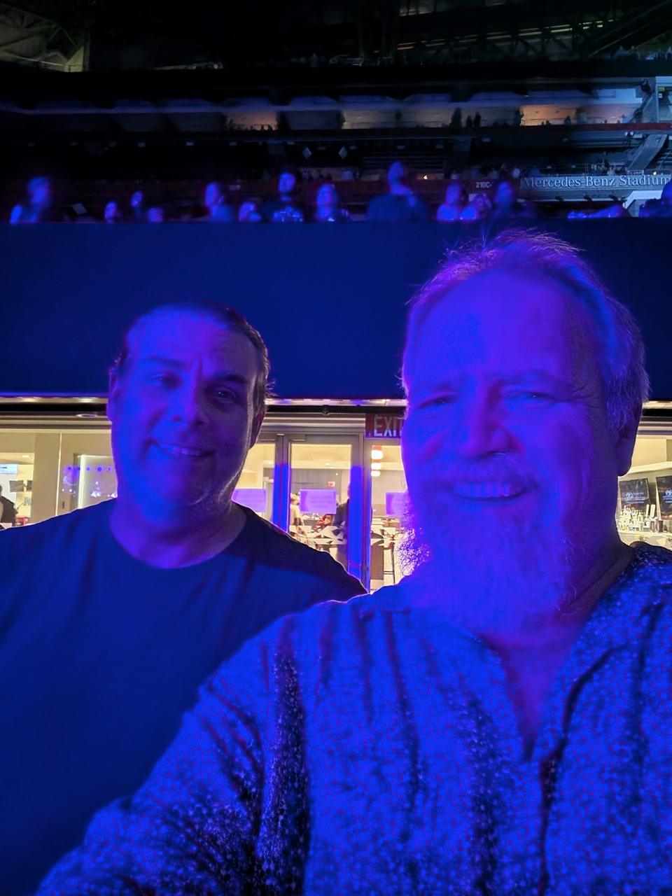 ATLive Friday at Mercedes-Benz Stadium, photo taken at 10:59 PM