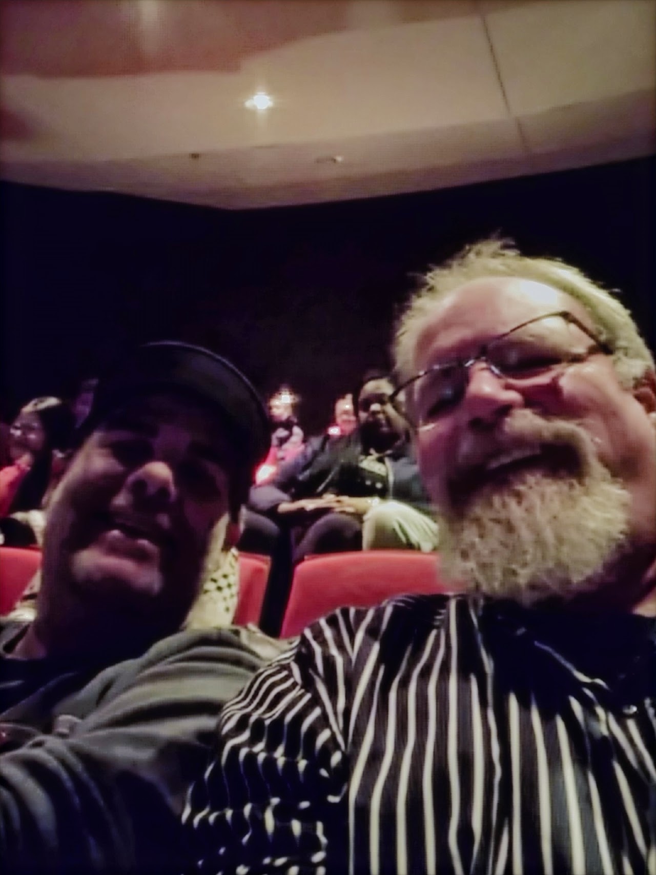 Champions of Magic at Cobb Energy Performing Arts Centre — first photo of the night, 8:29 PM