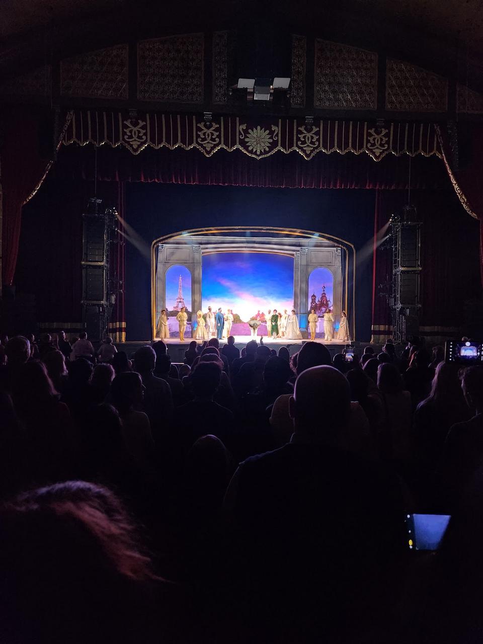 Anastasia at Fox Theatre, photo taken at 10:11 PM