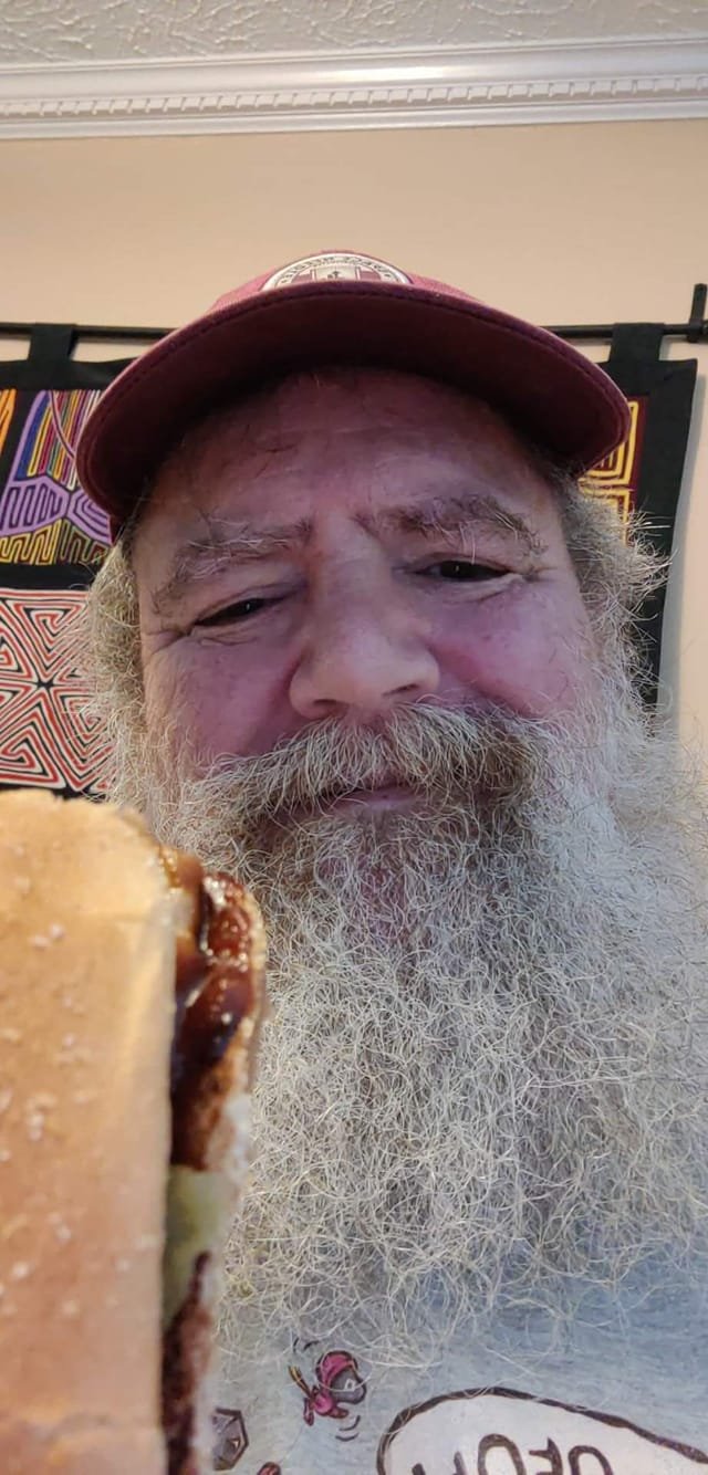 McRib is back! — Jeffry’s selfie with the McRib, Sat · Nov 11, 2023