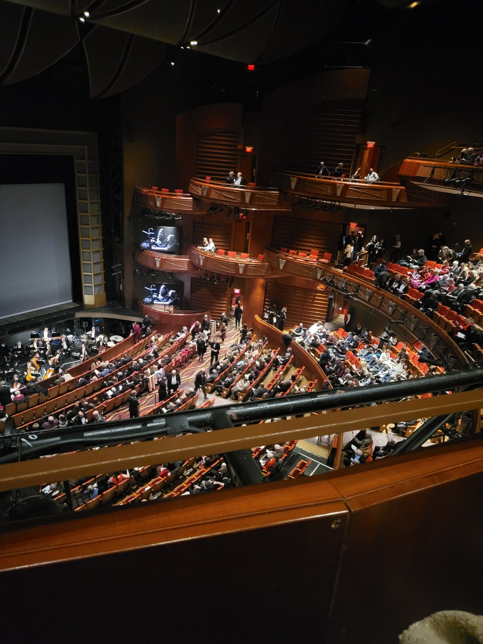 La Bohème — the hall from the balcony, Sat · Jan 20, 2024