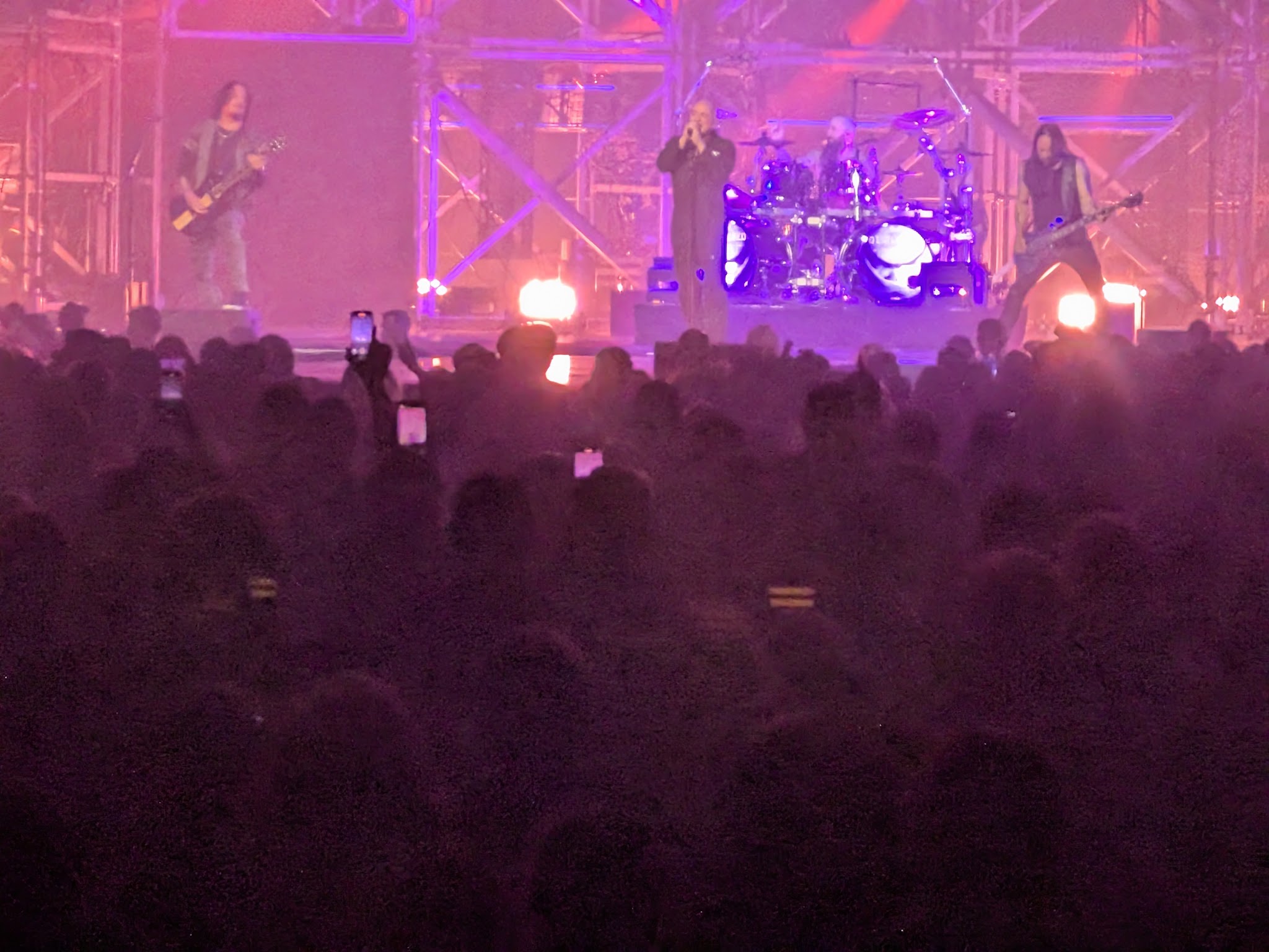 Disturbed at Gas South Arena, photo taken at 9:14 PM