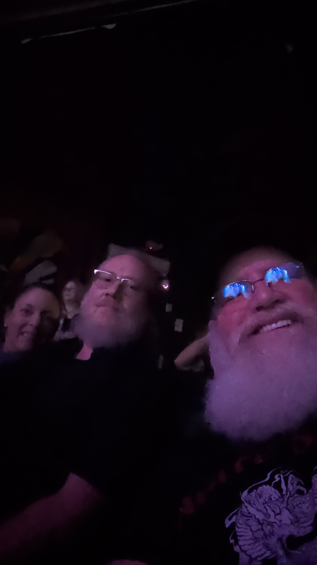 Zoso at Tabernacle — first photo of the night, 7:28 PM