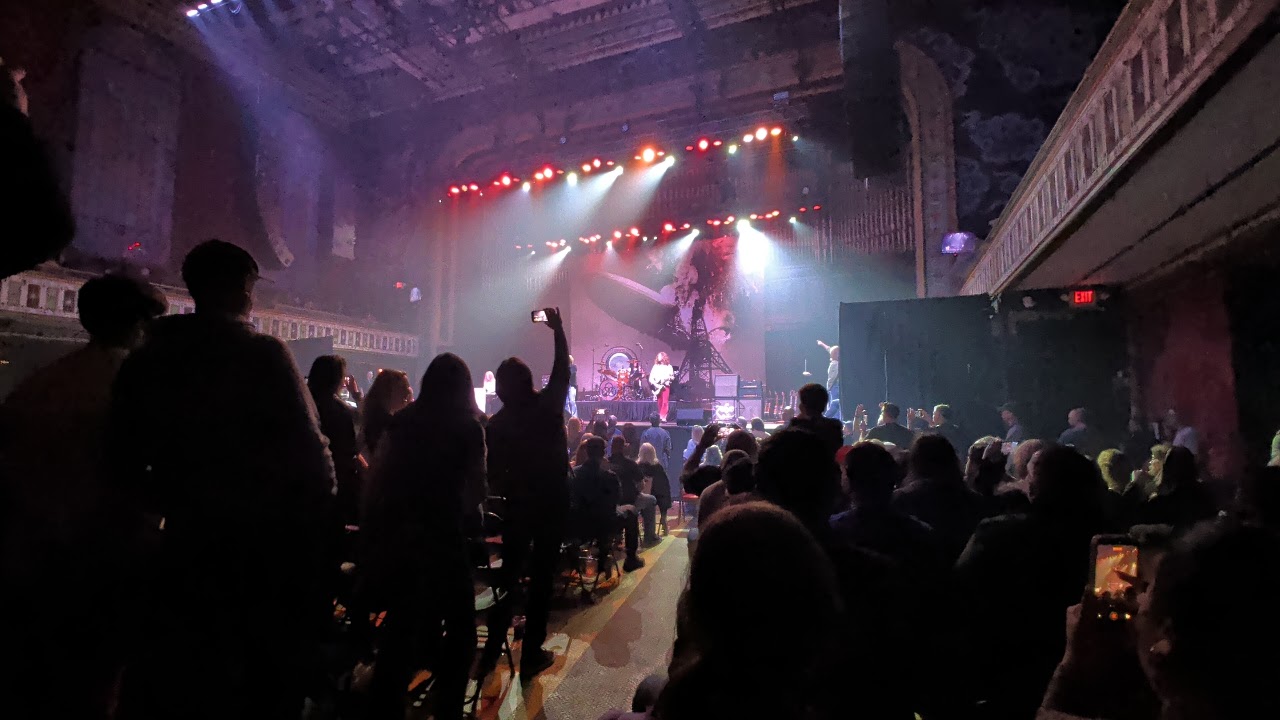 Zoso at Tabernacle, photo taken at 9:20 PM